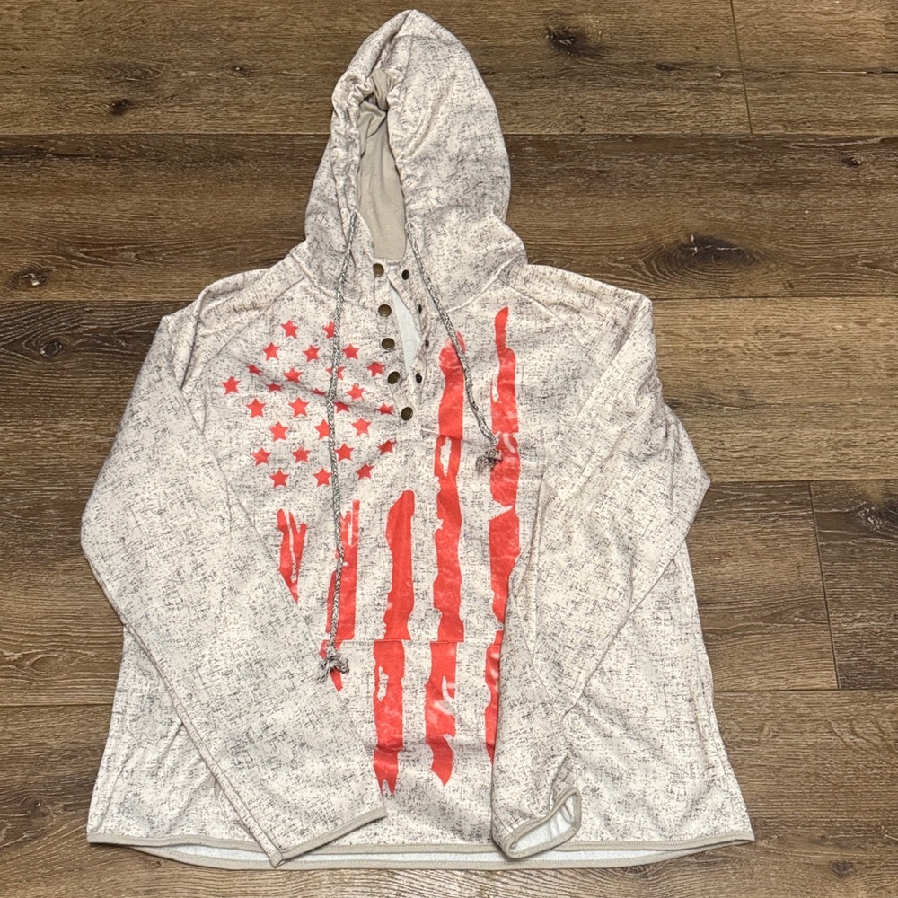 Flag‎ hoodie 2XL